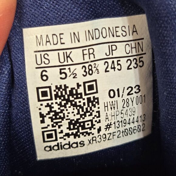 Adidas Youth FortaRun 2.0 Running Shoes Kids US Size 6 EU 38 2/3 Lucid Blue EUC - Picture 8 of 8